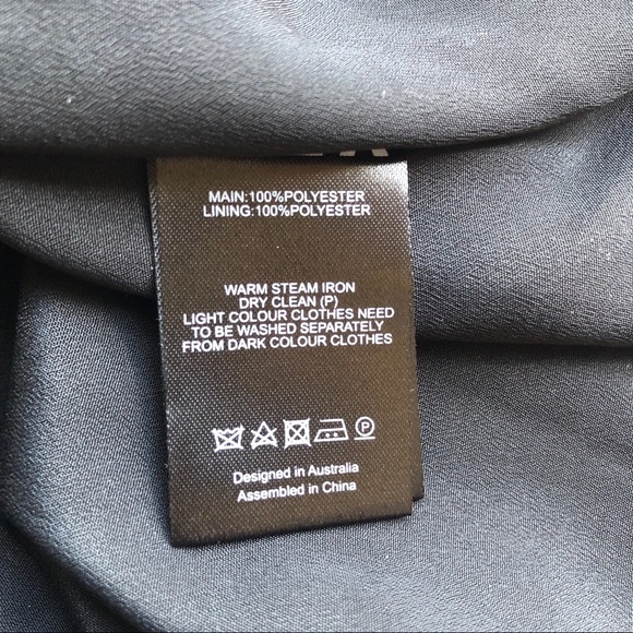 NEW Free People ISLA Dreamer Black One Shoulder Dress - Picture 8 of 8